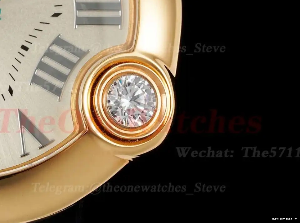 Dial RG Black Ladies Ballon LE 30mm Silver AF Quartz Blanc 0609